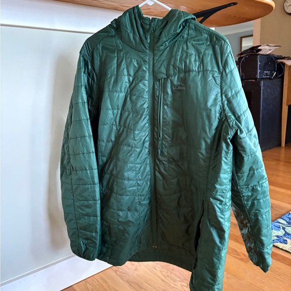 Veste Matelassée L.L.Bean Primaloft Packaway – Homme, Rouge, Taille M, Légère Et Chaude